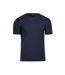 Tee Jays Mens Stretch T-Shirt (Navy Blue)