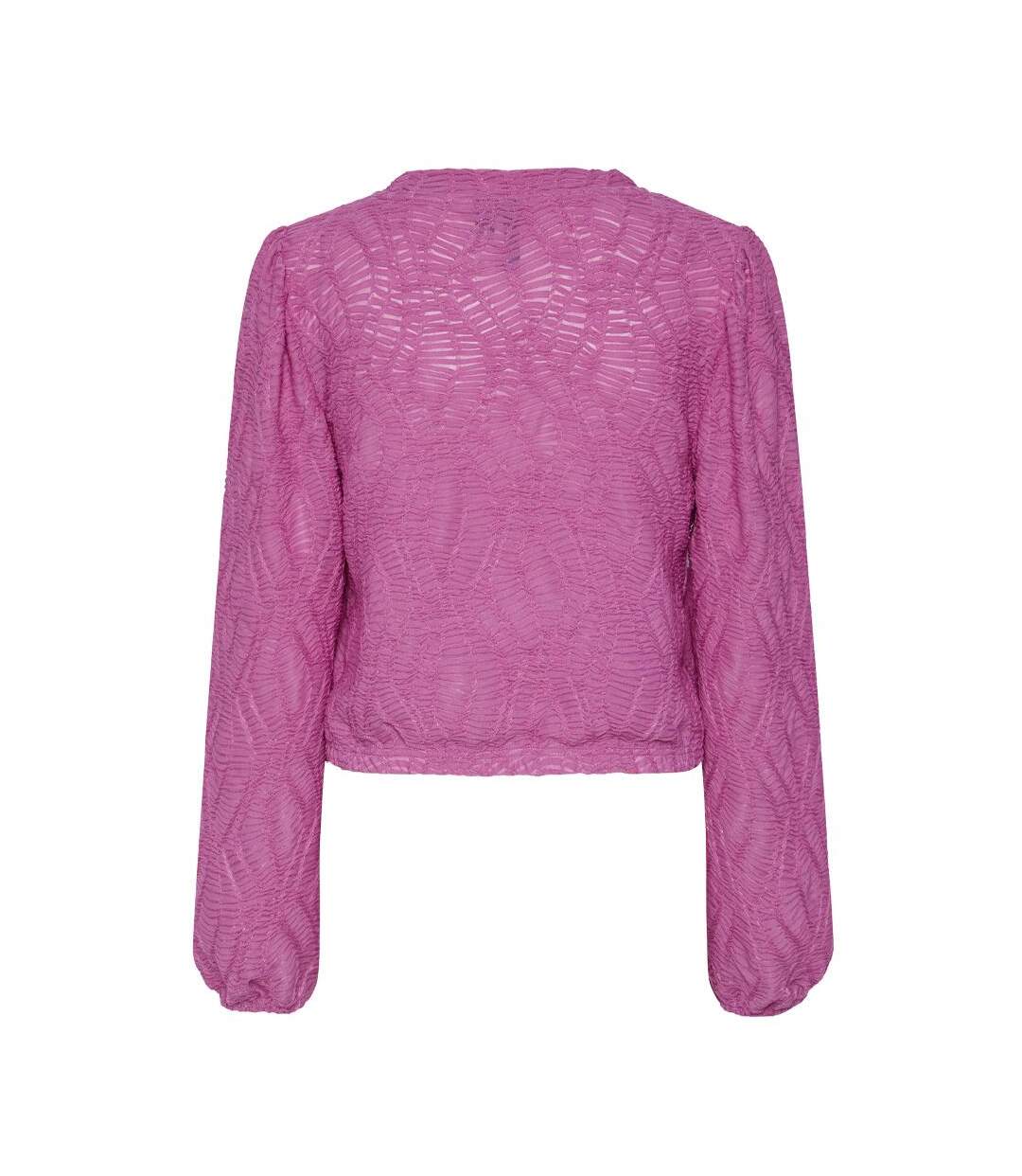 Pull rose femme pieces cringo-2