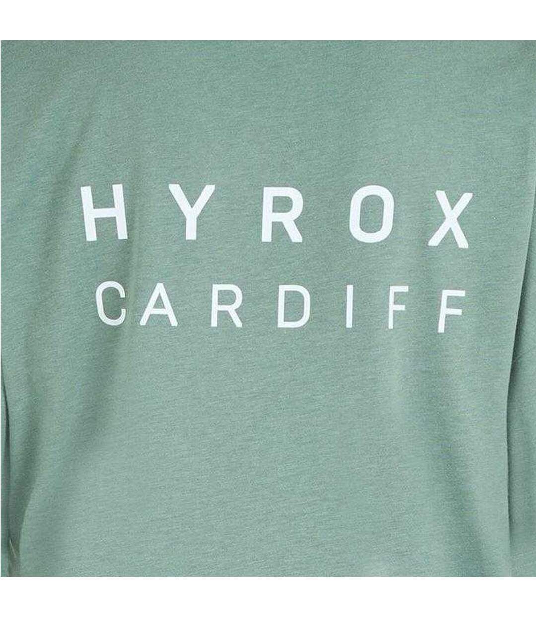 Womens/ladies Hyrox Logo Performance T-shirt Eucalyptus Puma-3