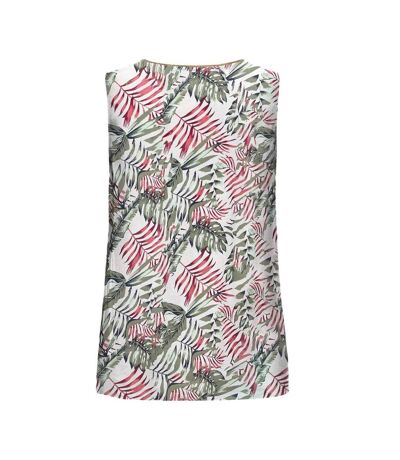 T-Shirt blanc/kaki femme only onlselina - l