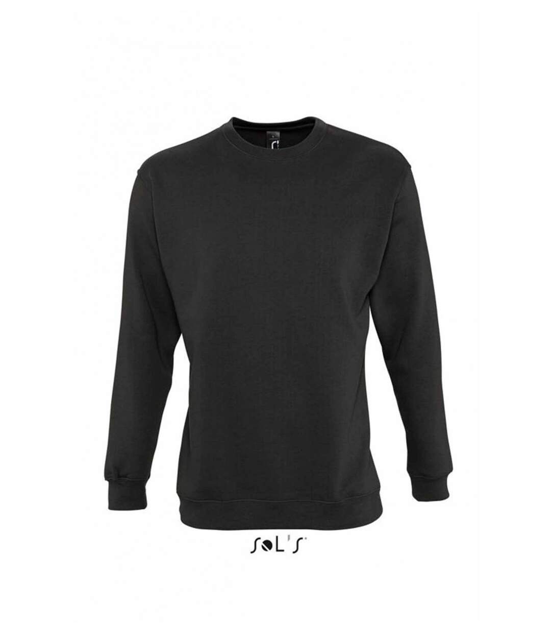 Sweat shirt classique unisexe - 13250 - gris anthracite-1