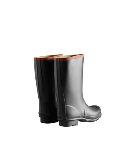 Unisex Adult Argyll Knee-high Wellington Boots Black Hunter