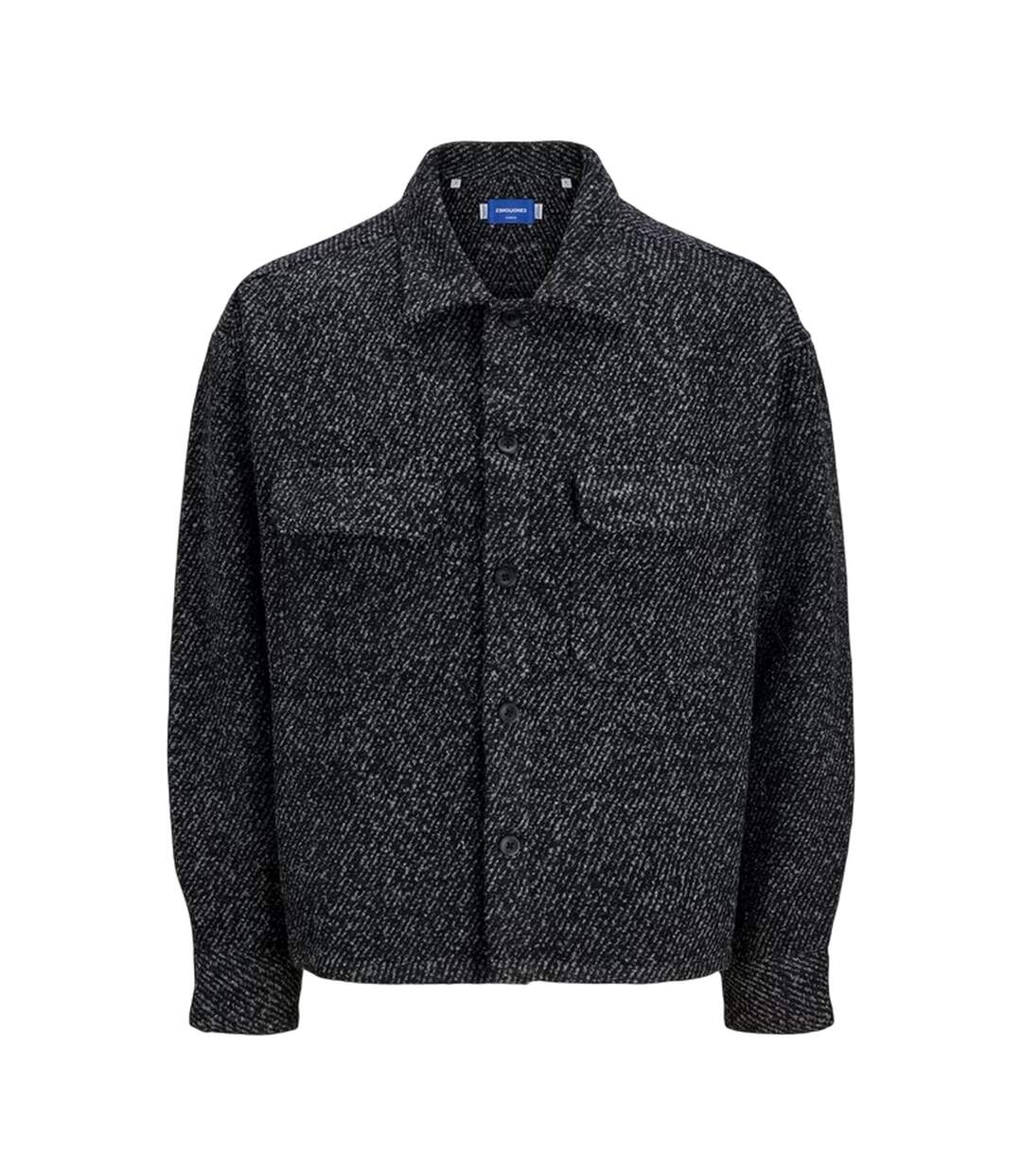 Surchemise Hiver Homme Noir Jack And Jones-2