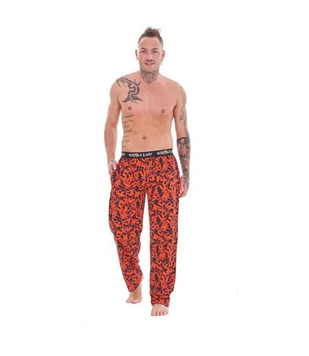Pantalons De Détente Motif/style Fantaisie Homme Orange Blanc Noir Norfolk & Way