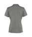 Womens/ladies coolchecker pique polo shirt dark grey Premier