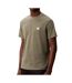 T-Shirt kaki homme calvin klein jeans waffle badge-1
