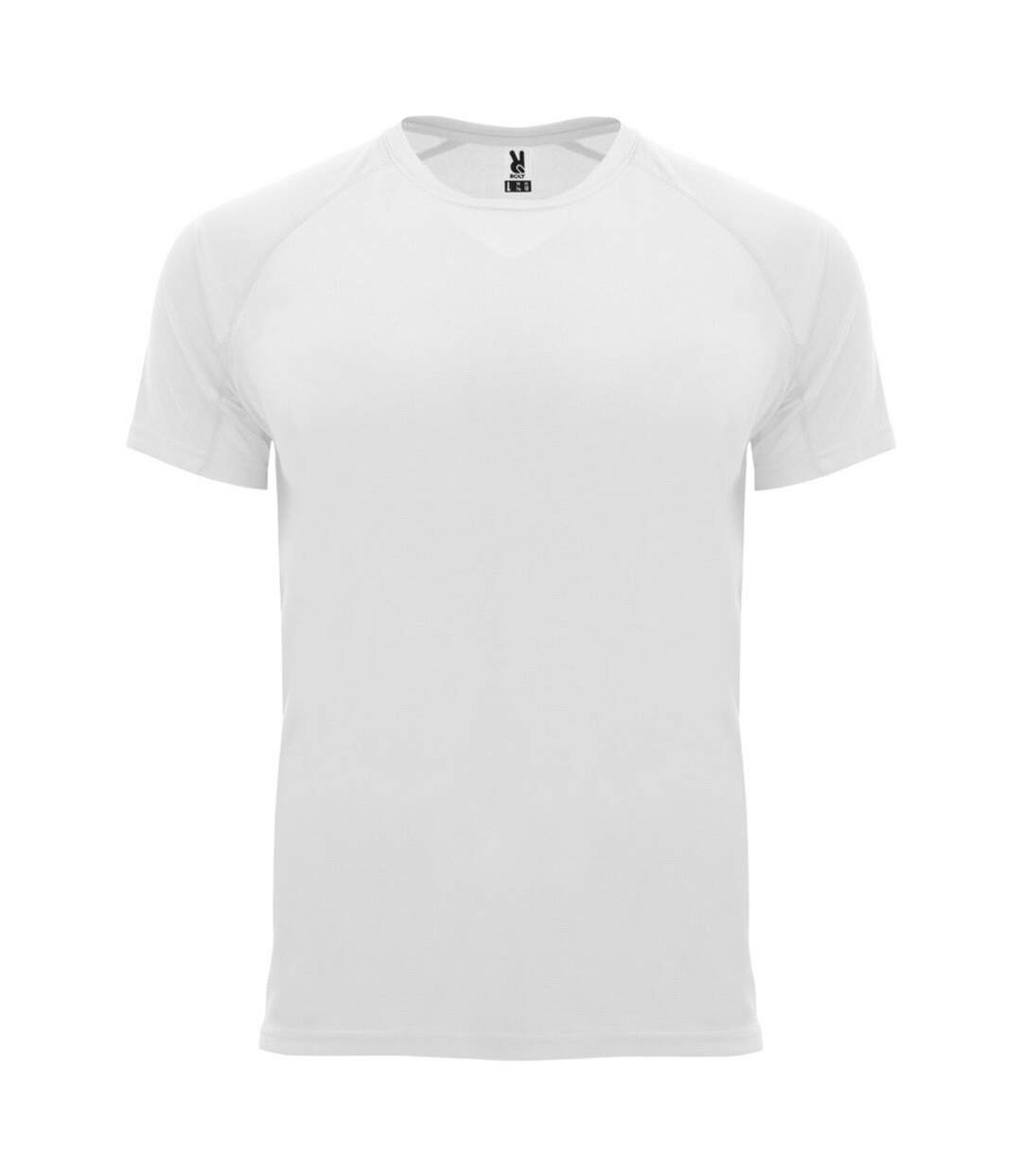 T-shirt bahrain homme blanc Roly-1