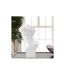 Statuette Tête Déco Jeune Homme 30cm Blanc-5