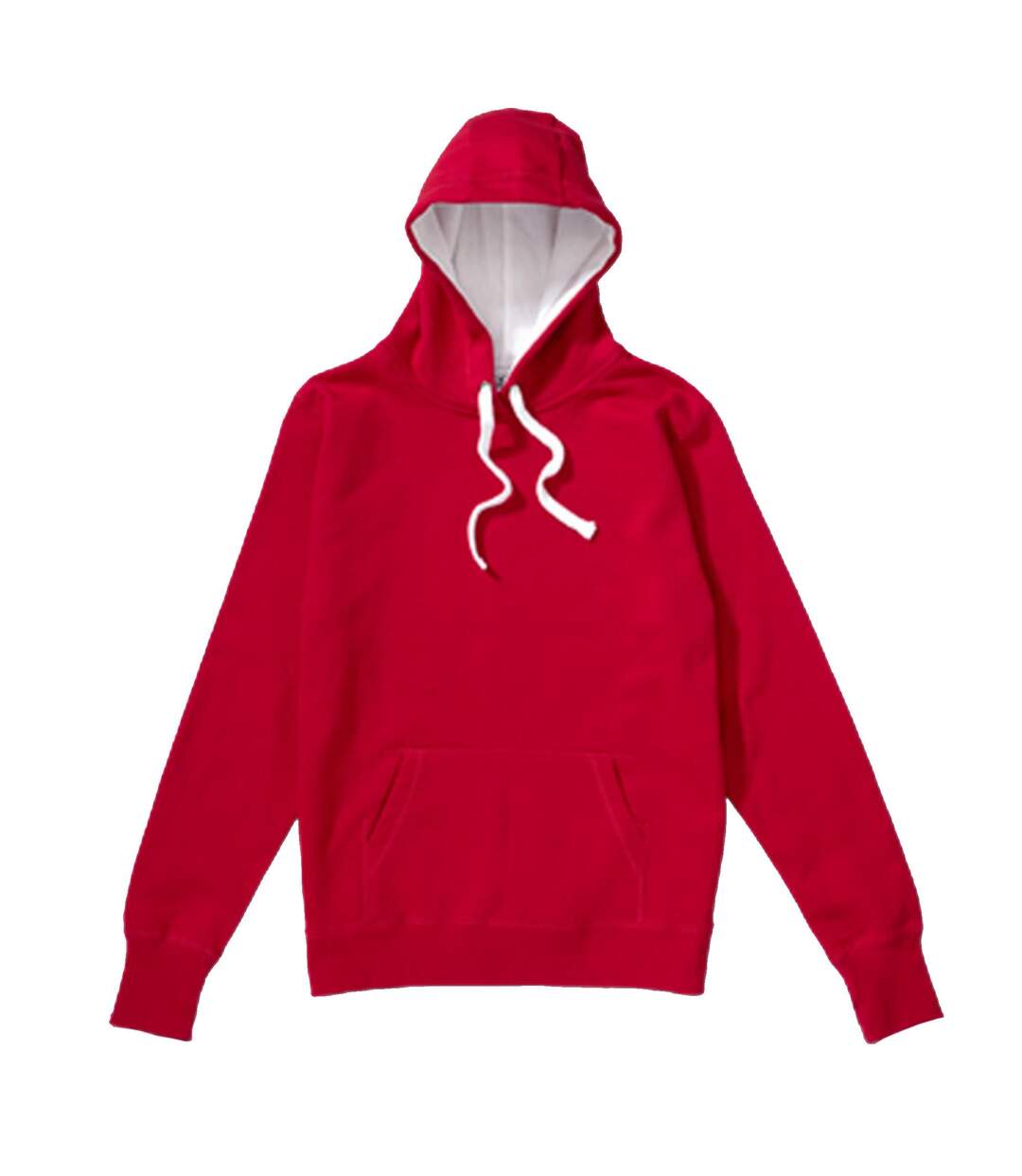Sweatshirt À Capuche Femme Rouge Blanc SG-2