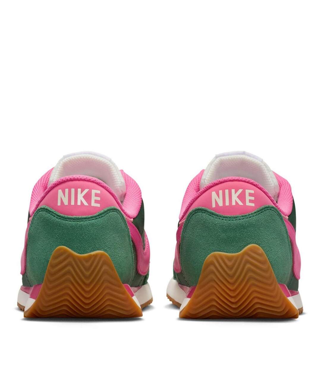 Baskets Waffle Debut Femme Vert Rose Nike-4