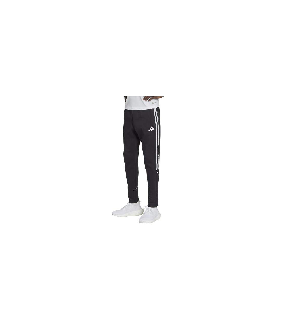 Pantalon De Jogging Motif/style 3 Rayures Tiro Homme Noir Adidas-1