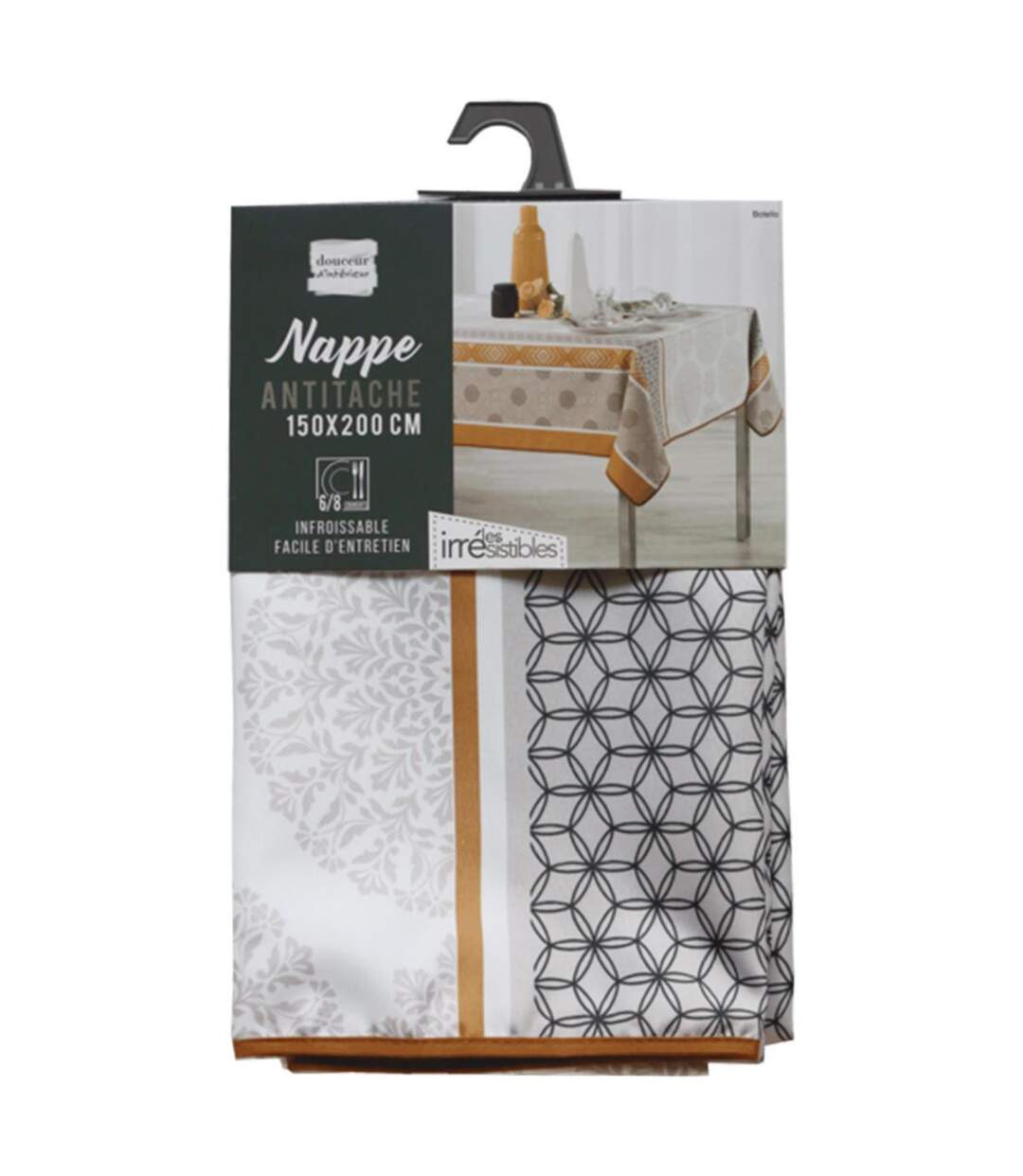 Nappe Antitache Botello 150x200cm Naturel-2