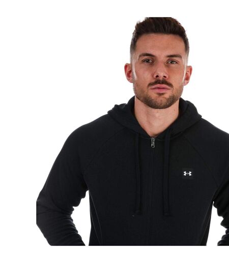 Veste à capuche rival homme noir Under Armour
