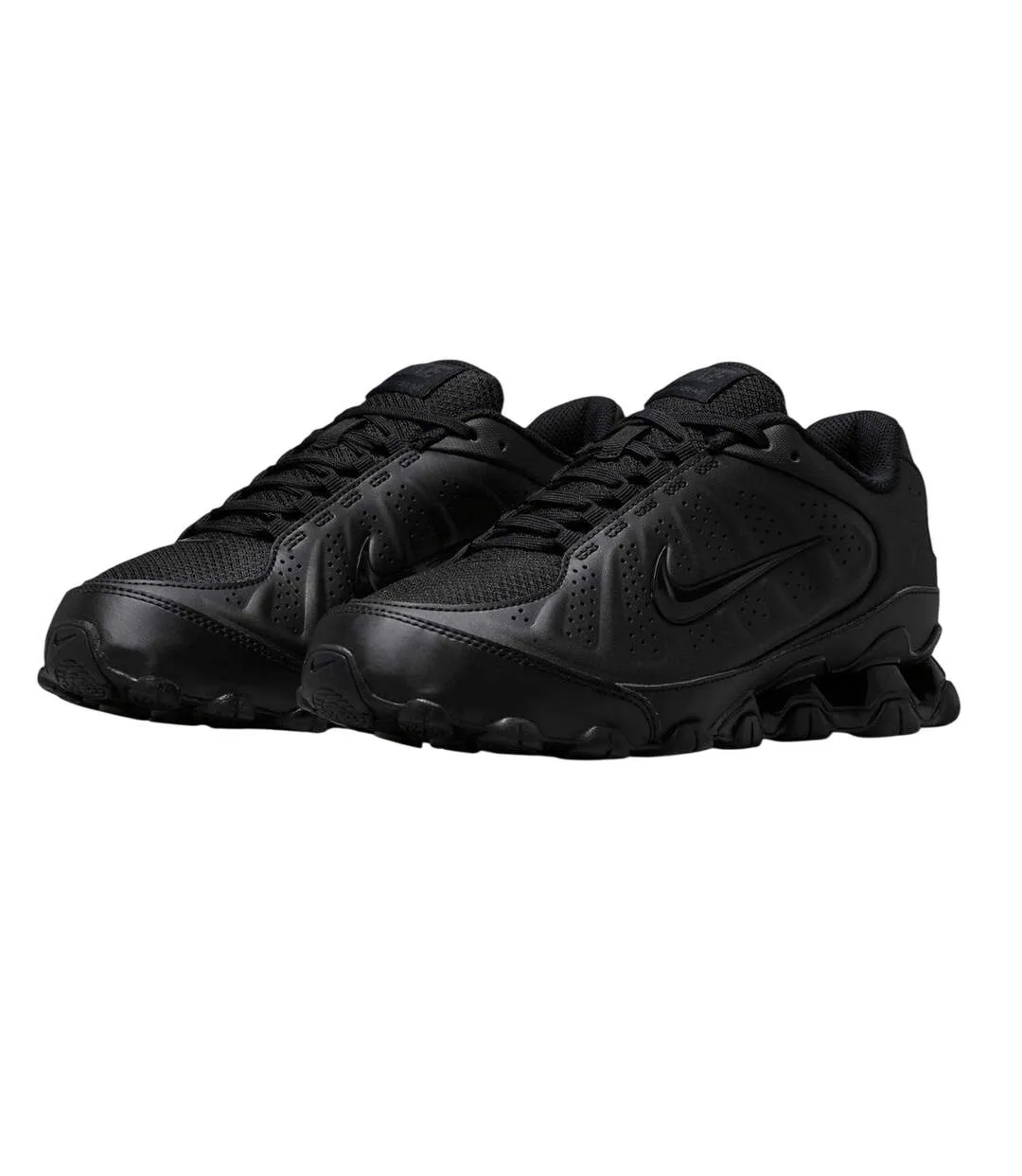 Baskets Motif/style Swoosh Reax Homme Triple Noir Nike-4