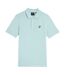 Mens Short-sleeved Polo Shirt Future Blue Lyle & Scott-2