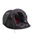 Tente Pop-up Vision Taille Unique Noir Rouge High Peak-4