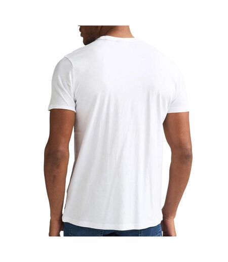 T-Shirt blanc homme petrol industries classic print