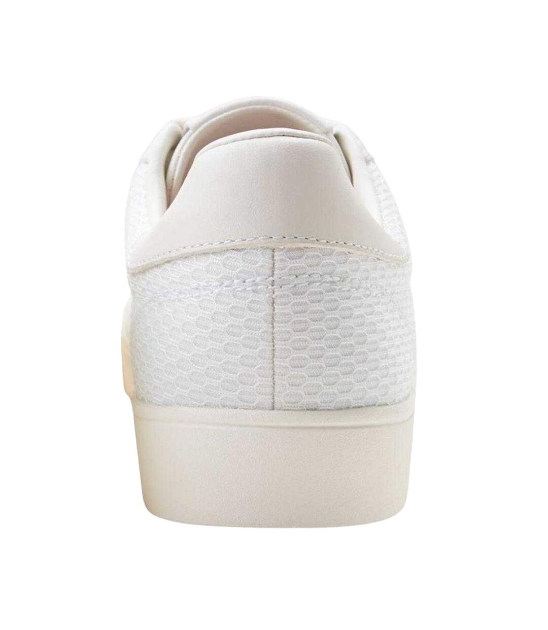 Mens Laurel Wreath Logo Leather Trainers White Fred Perry-2