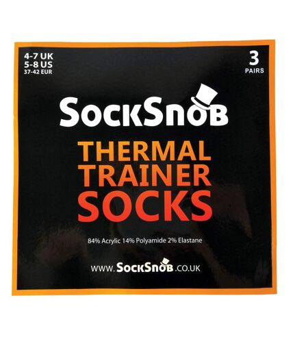 Ladies Winter Low Cut Trainer Socks | 12 Pair Multipack | Thick Ankle Socks for Women