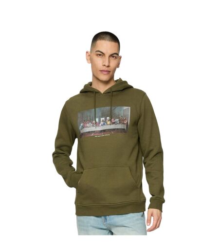 Sweat À Capuche Can't Hang With Us Homme Olive Mister Tee