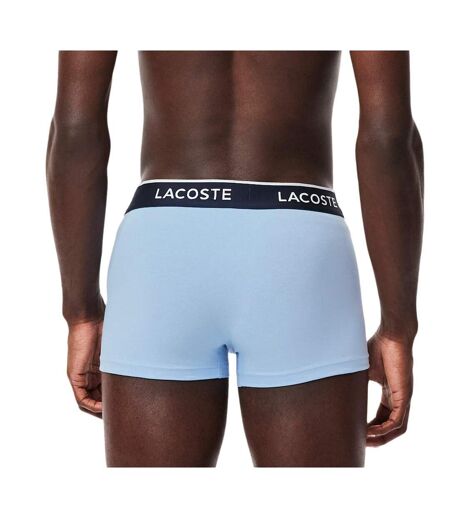 Lot de 3 boxers bleu homme lacoste 5h1300 - l