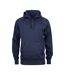 Sweat À Capuche Helix Adulte Bleu Marine Foncé Clique-1