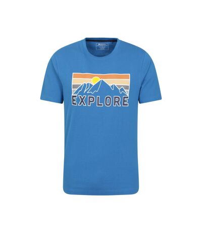 Mountain Warehouse - T-shirt EXPLORE - Homme (Bleu) - UTMW2712