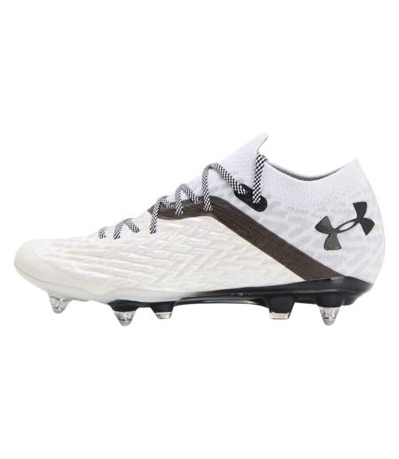 Mens Clone Magnetico Pro Artificial Ground Football Boots White Black Under Armour