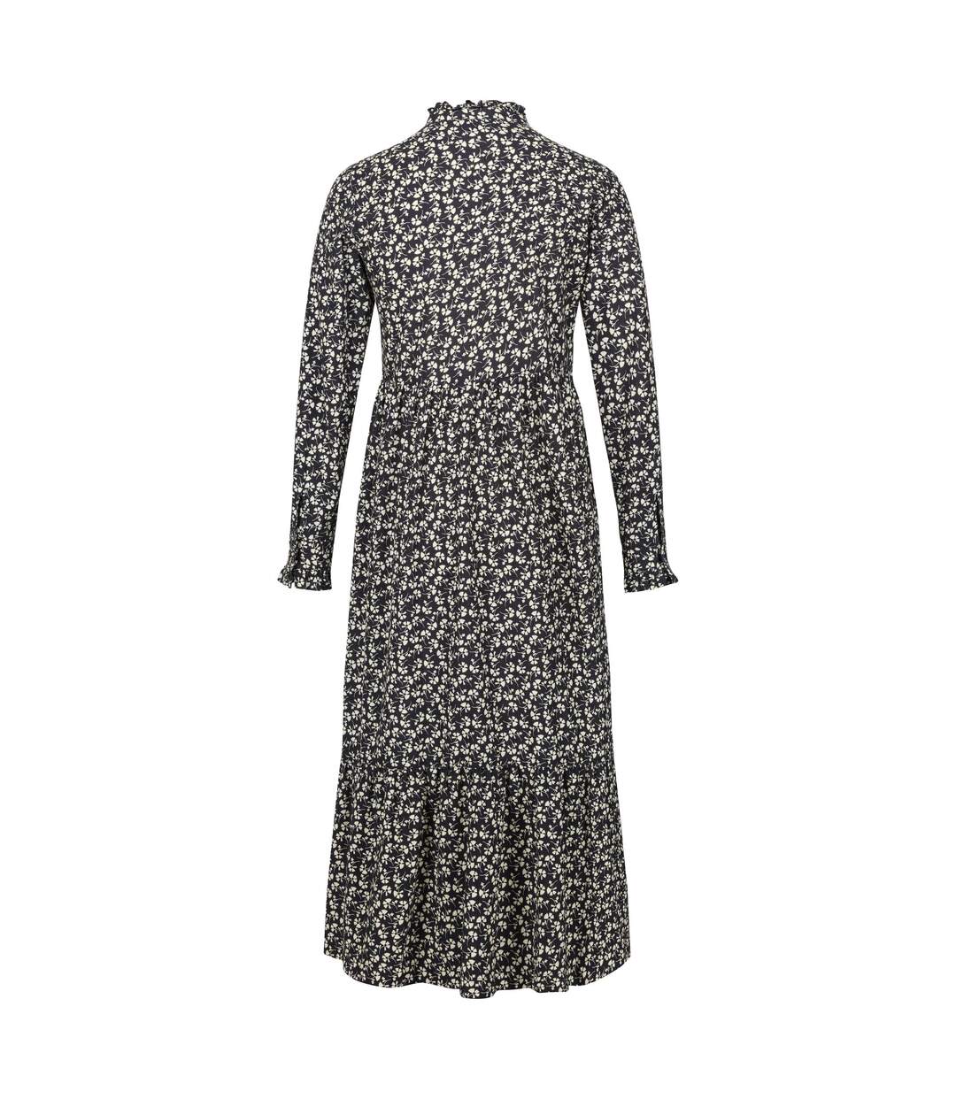 Robe mi-longue orla kiely femme noir Regatta