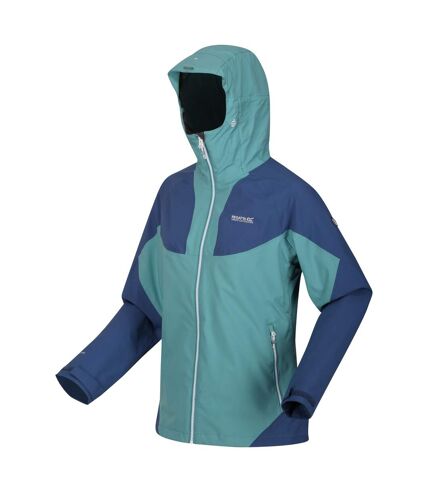 Regatta Womens/Ladies Raddick Waterproof Jacket (Bristol Blue/Dusty Denim) - UTRG9326