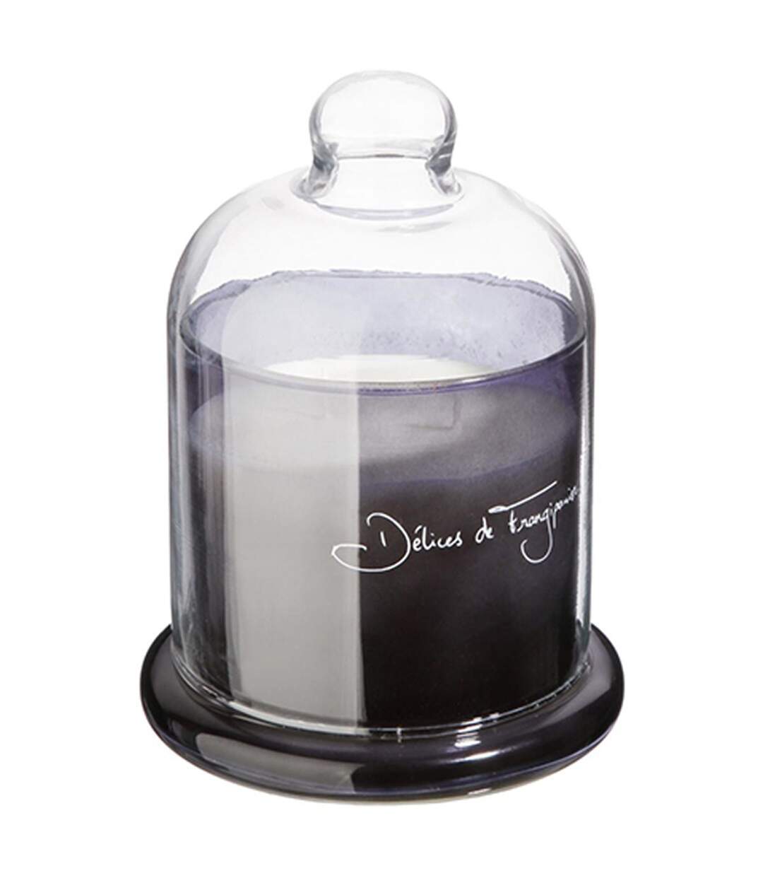 Bougie Parfumée sous Cloche Loyd 650g Délices Frangipanier-1