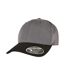 Casquette De Baseball Gris Foncé Noir Flexfit-1