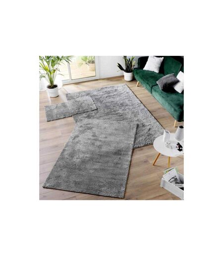 Tapis Shaggy Uni Tango 160x230cm Gris