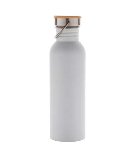 Modern stainless steel 710ml bottle one size white XD Collection