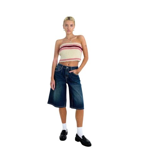 Womens/ladies Tube Top Ecru The Ragged Priest