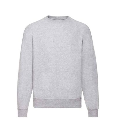 Sweat classic homme gris chiné Fruit of the Loom