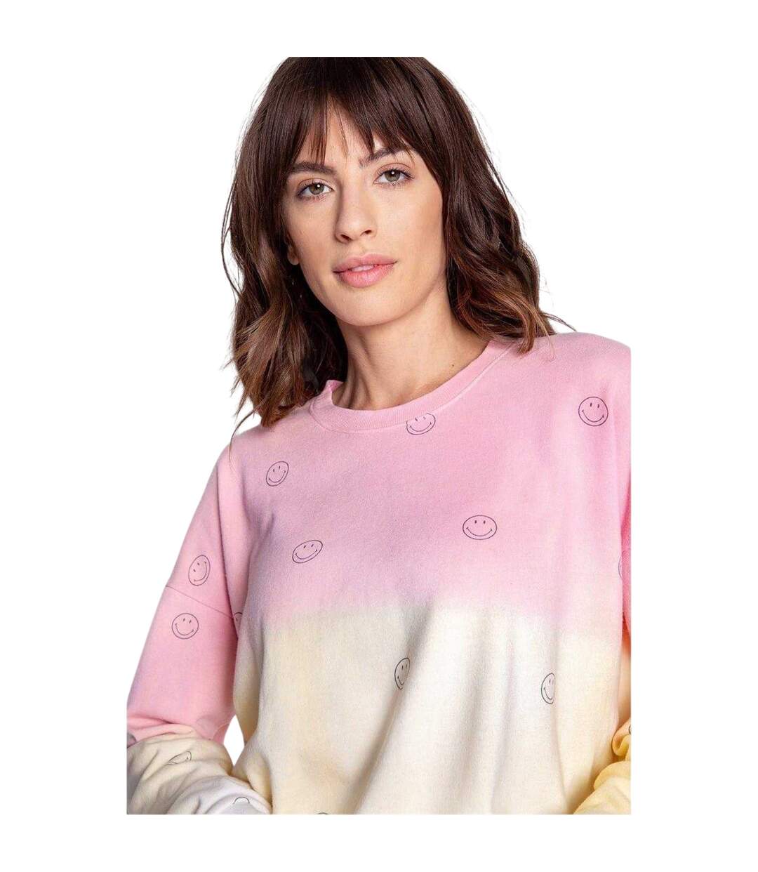 Womens/ladies Modal Lightweight Sweatshirt Multicoloured PJ Salvage-3