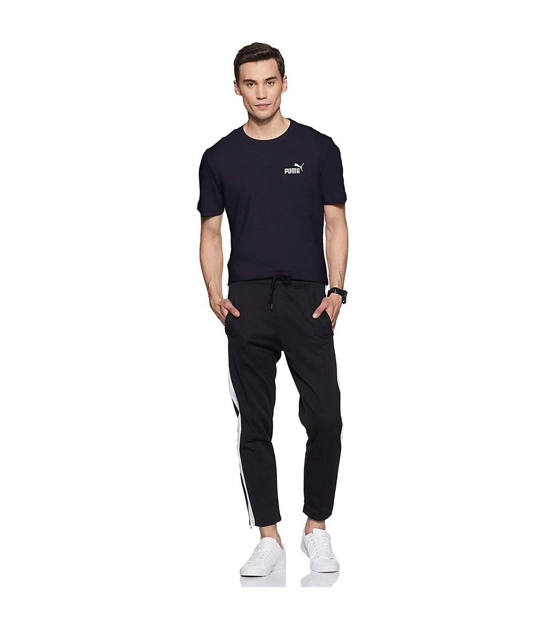 T-shirt ess homme bleu violacé Puma