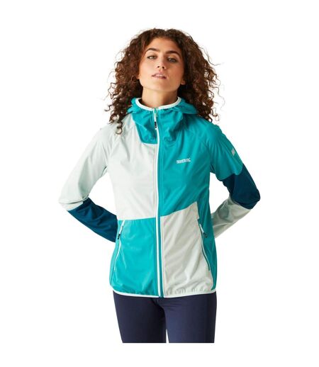 Womens/ladies Tarvos Vi Waterproof Jacket Tahoe Blue Bleached Aqua Regatta