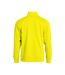 Sweat Basic Adulte Jaune Fluo Clique-2