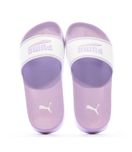 Claquettes Violettes/Blanches Femme Puma Leadcat 2.0 Elevate - 35.5