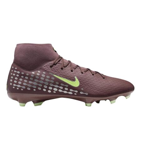 Mens Mercurial Superfly 10 Academy Firm Ground Football Boots Plum Pink Silver Pink Nike