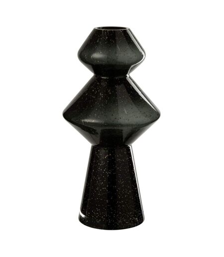 Vase Design en Verre Carol 35cm Noir
