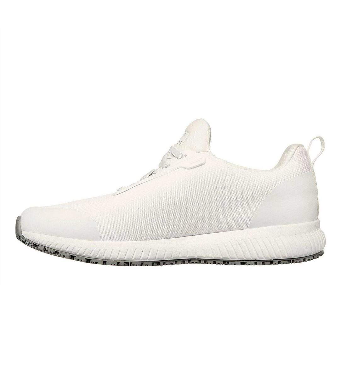 Mens Squad Sr Non Slip Trainers White Skechers-2