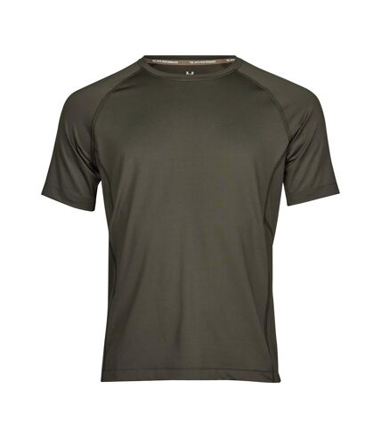 Tee Jays Mens Cool Dry Short Sleeve T-Shirt (Deep Green) - UTBC3323