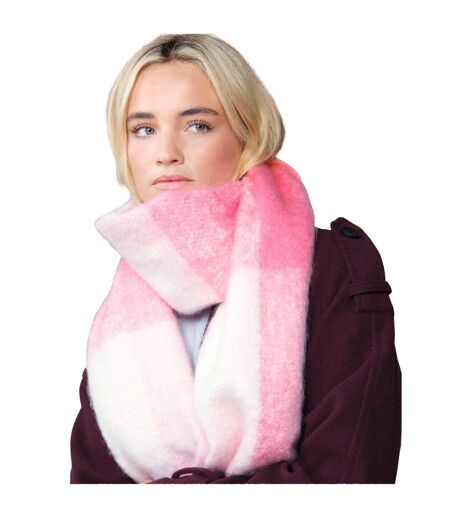 Écharpe D´hiver Motif/style À Carreaux Adulte Taille Unique Rose Beechfield