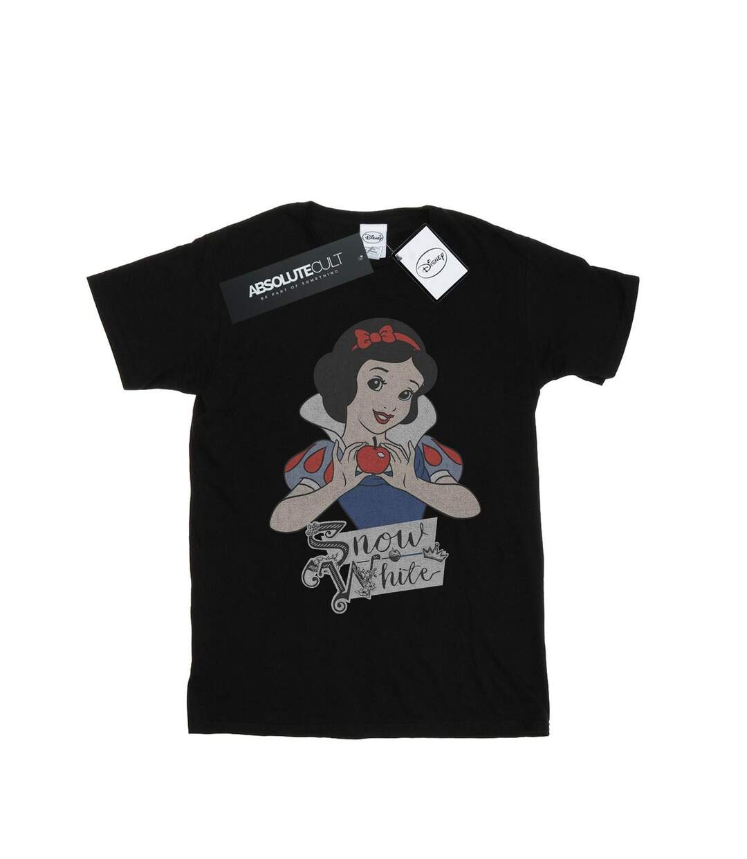 Disney Princess - T-shirt SNOW WHITE APPLE - Femme (Noir) - UTBI42644-1