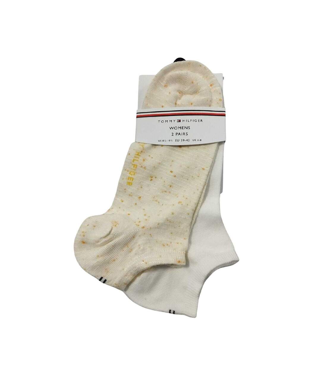 Chaussettes Motif/style À Pois Femme Jaune Tommy Hilfiger-2