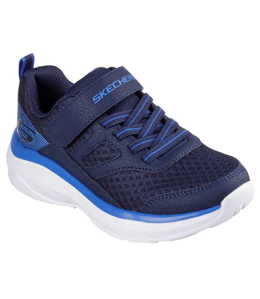 Baskets boundless fille bleu marine / bleu Skechers-1