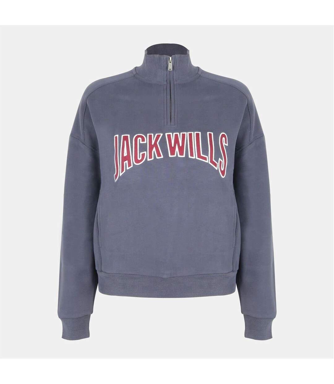 Sweat Motif/style Universitaire Femme Bleu Marine Jack Wills-1